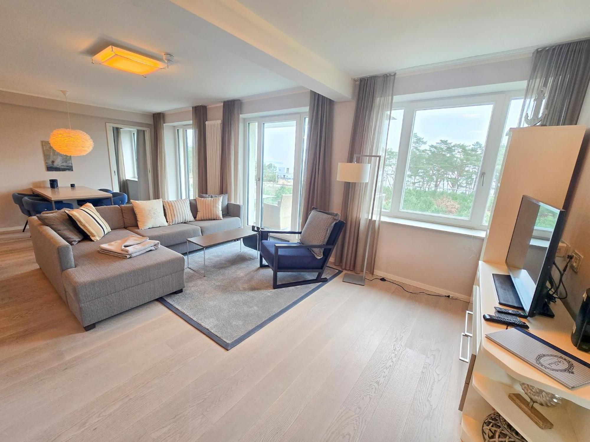 Dünenresidenz Prora - Appartement mit Meerblick, 2 Schlafzimmern und Balkon NP304 Binz Exterior foto